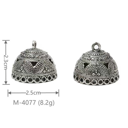 Larger Bail Caps Large Cone Caps, Metal Caps, 50pcs