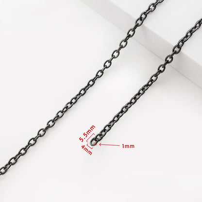 Iron Cable Chain, 4-5mm, 10 meters