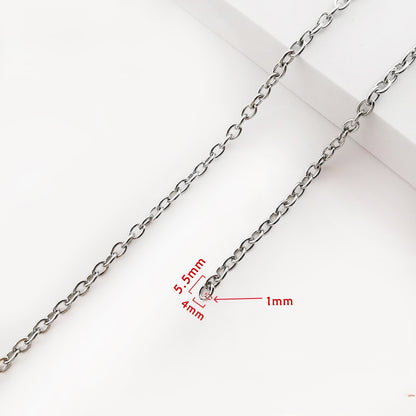 Iron Cable Chain, 4-5mm, 10 meters