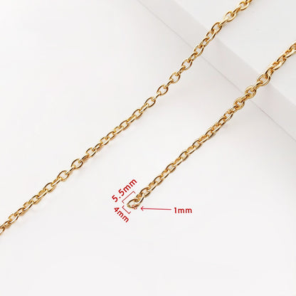 Iron Cable Chain, 4-5mm, 10 meters