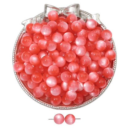 Cat Eye Resin Beads 8mm, 10mm, 500pcs