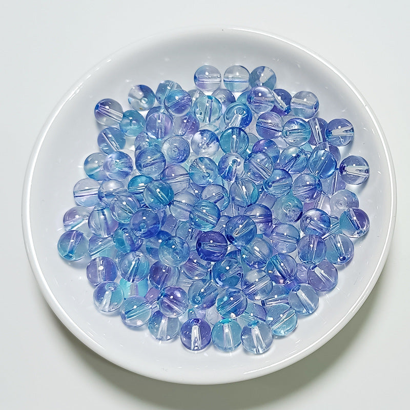 Gradient Beads, Glass Beads , Round Glass Beads, 8mm, 500pcs