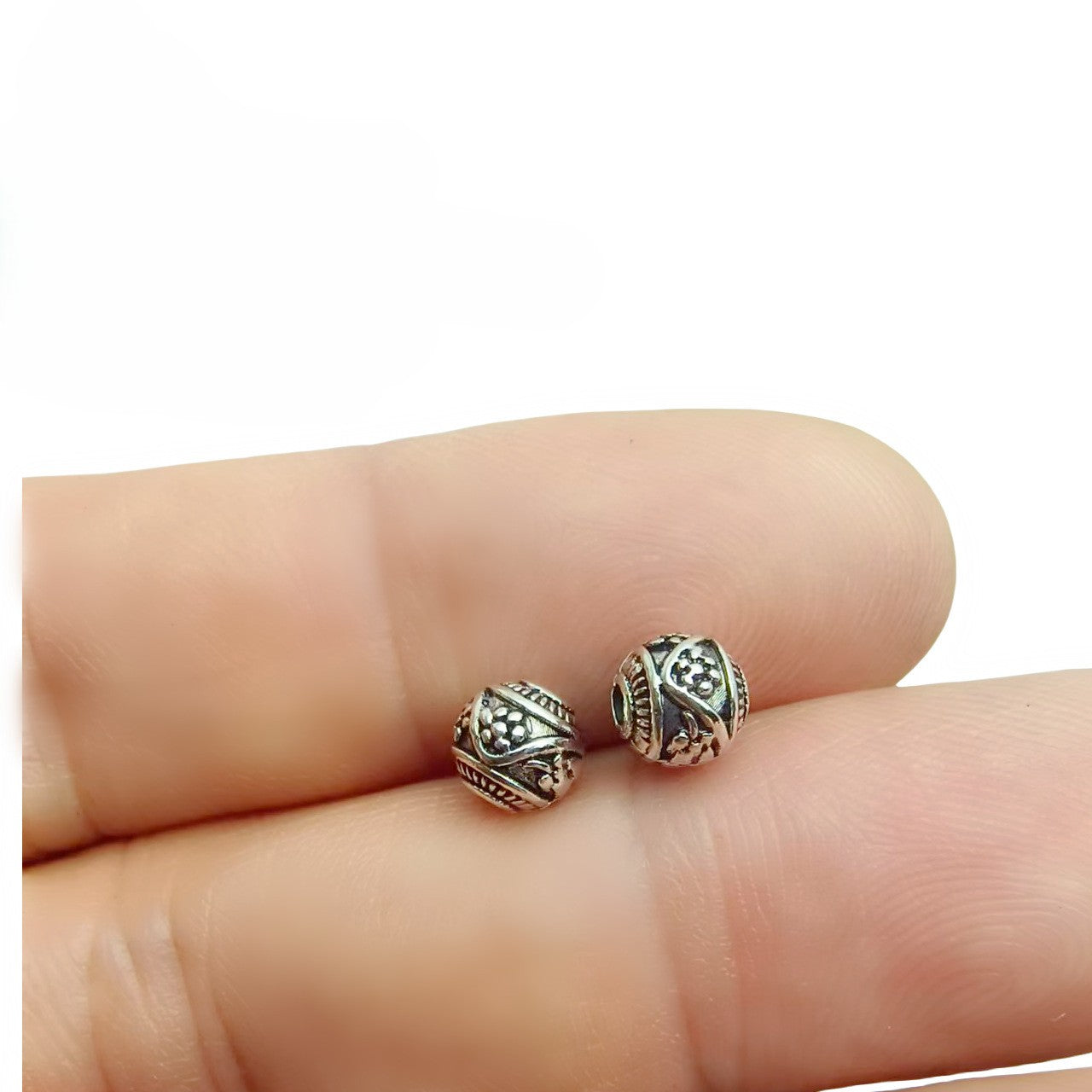 Antique Silver Spacer Beads