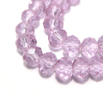 2mm, 3mm, 4mm,6mm 8mm 10mm Roundelle Glass beads, 50 strands