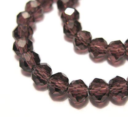 2mm, 3mm, 4mm,6mm 8mm 10mm Roundelle Glass beads, 50 strands