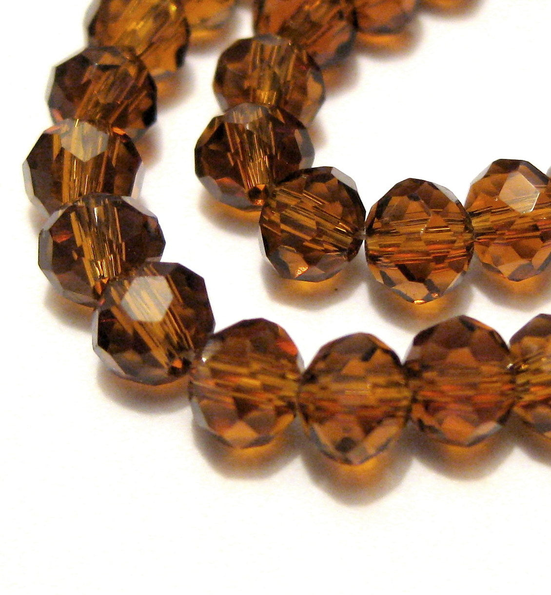 2mm, 3mm, 4mm,6mm 8mm 10mm Roundelle Glass beads, 50 strands