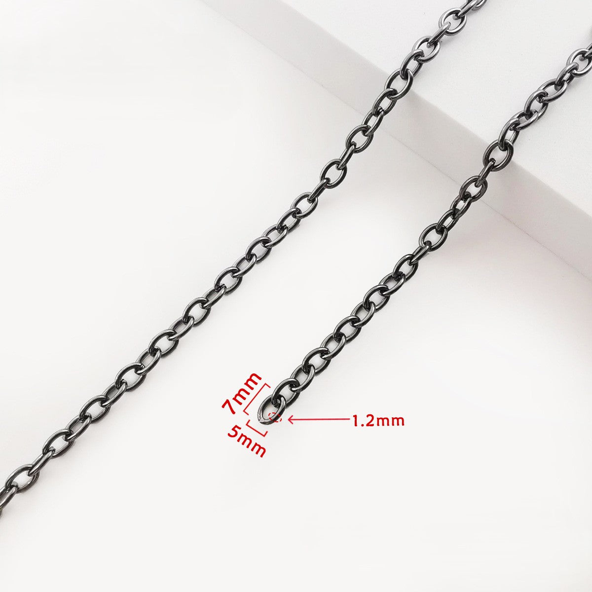 Iron Cable Chain, 4-5mm, 10 meters
