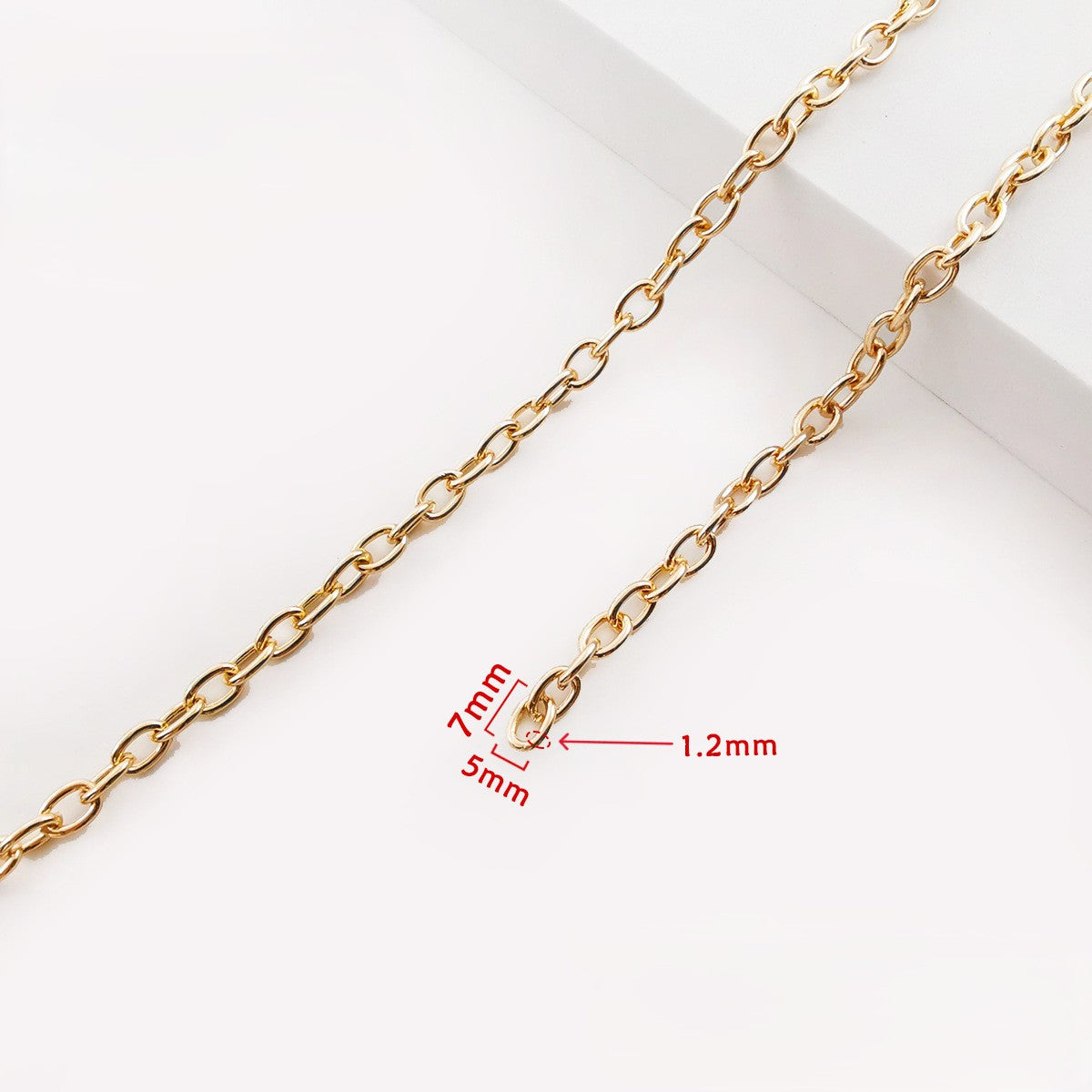 Iron Cable Chain, 4-5mm, 10 meters