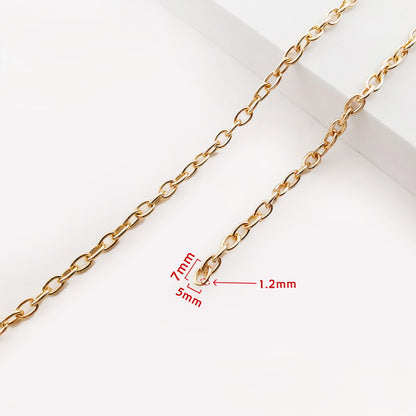 Iron Cable Chain, 4-5mm, 10 meters