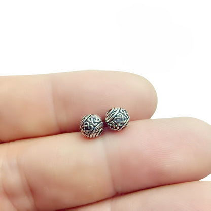 Antique Silver Spacer Beads