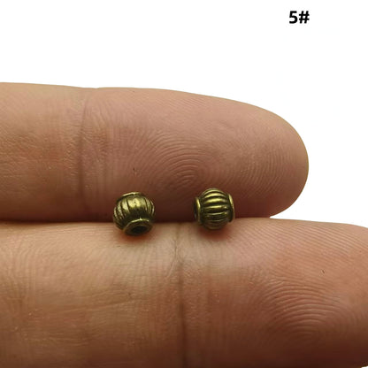 Antique Bronze Spacer Beads, 50pcs