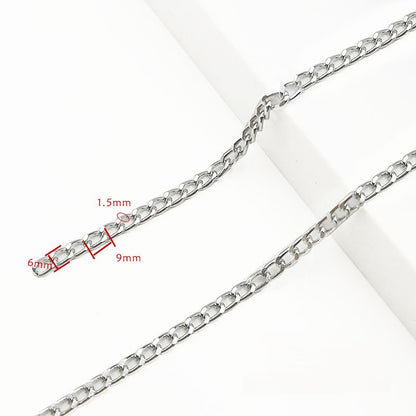 Aluminum chain, 3.5-8mm, 10 meters