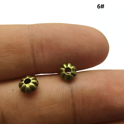 Antique Bronze Spacer Beads, 50pcs