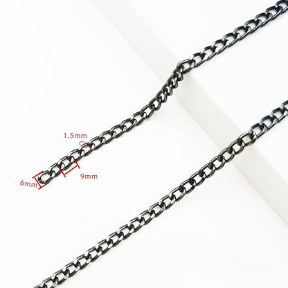 Aluminum chain, 3.5-8mm, 10 meters