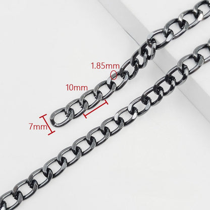 Aluminum chain, 3.5-8mm, 10 meters
