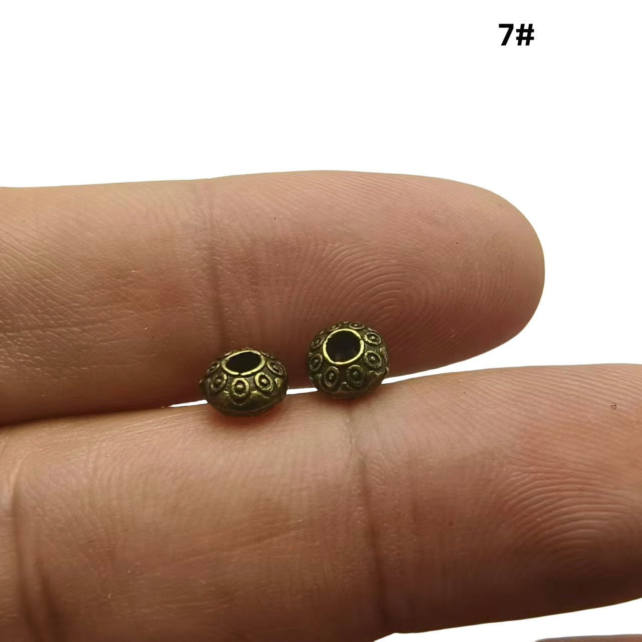 Antique Bronze Spacer Beads, 50pcs