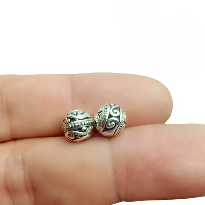 Antique Silver Spacer Beads