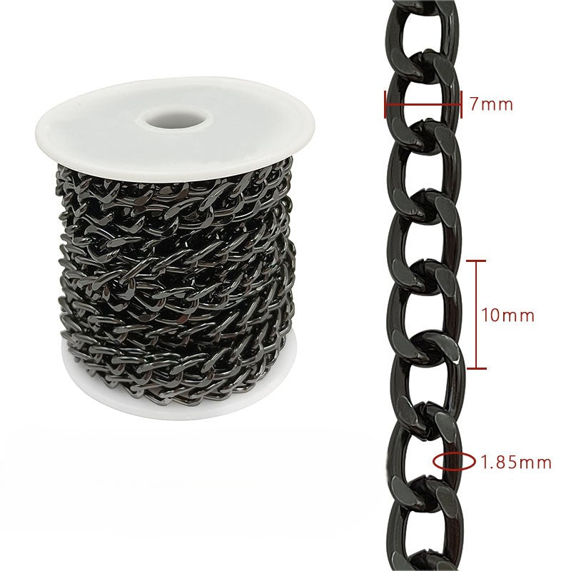 Aluminum Chain, 6-8mm, 2 Rolls