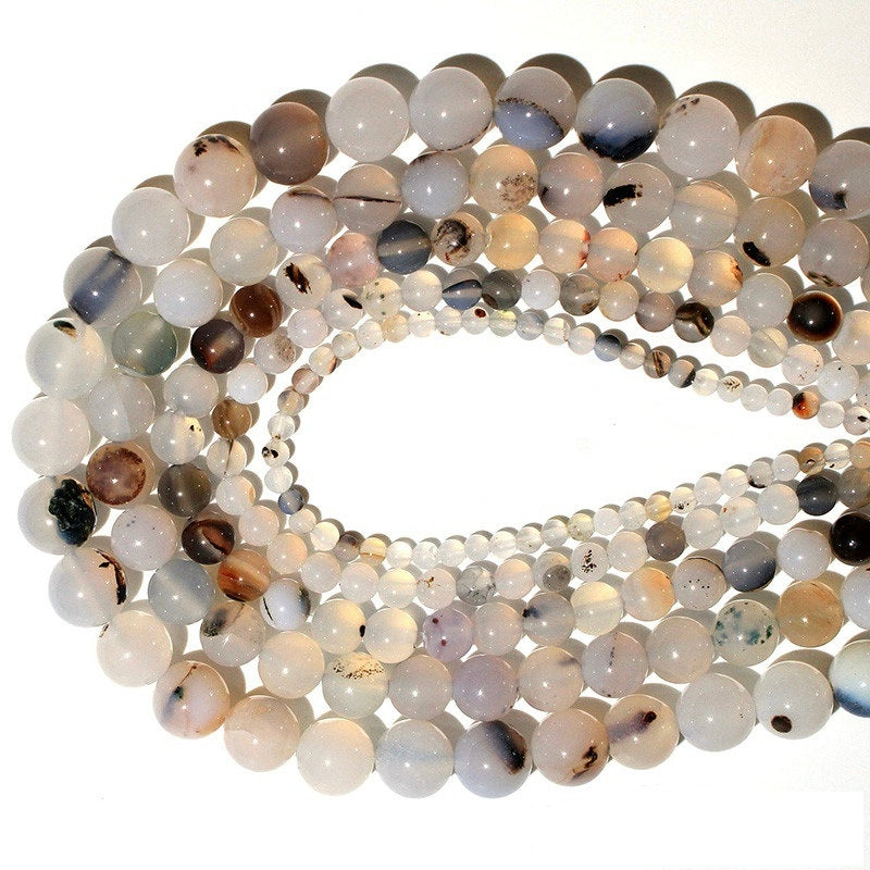 4-12mm Nature Stone Beads 10 strands
