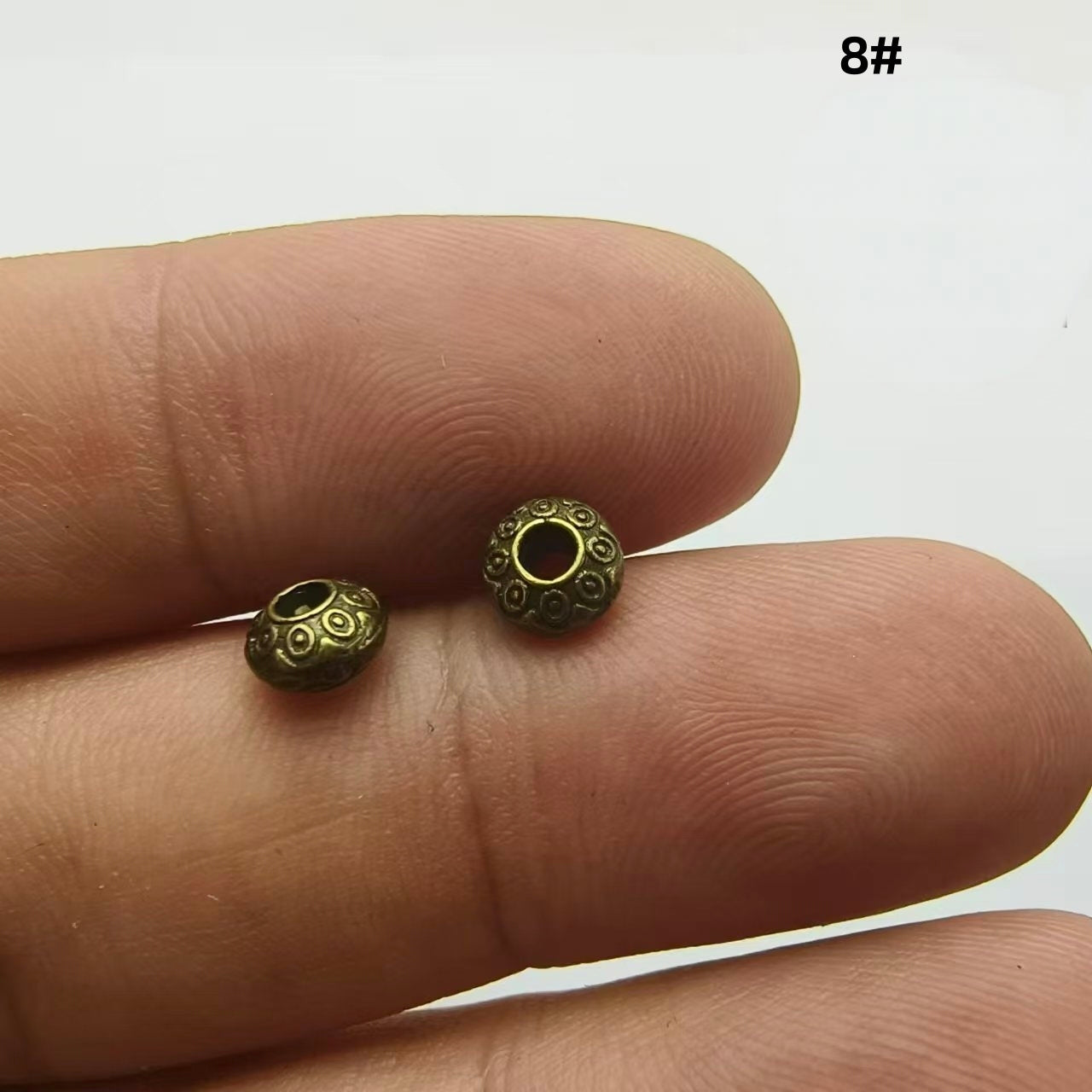Antique Bronze Spacer Beads, 50pcs