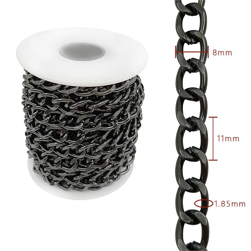 Aluminum Chain, 6-8mm, 2 Rolls