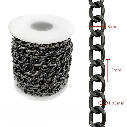 Aluminum Chain, 6-8mm, 2 Rolls
