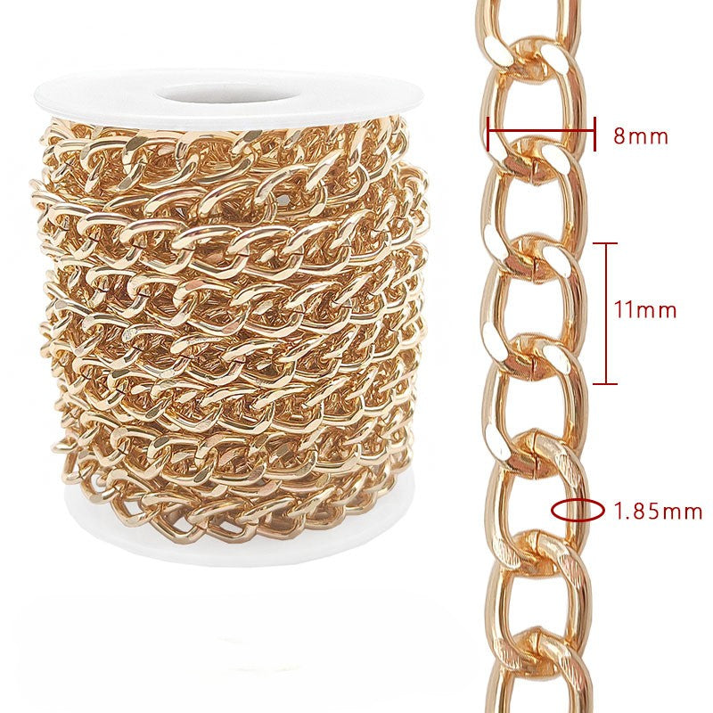 Aluminum Chain, 6-8mm, 2 Rolls