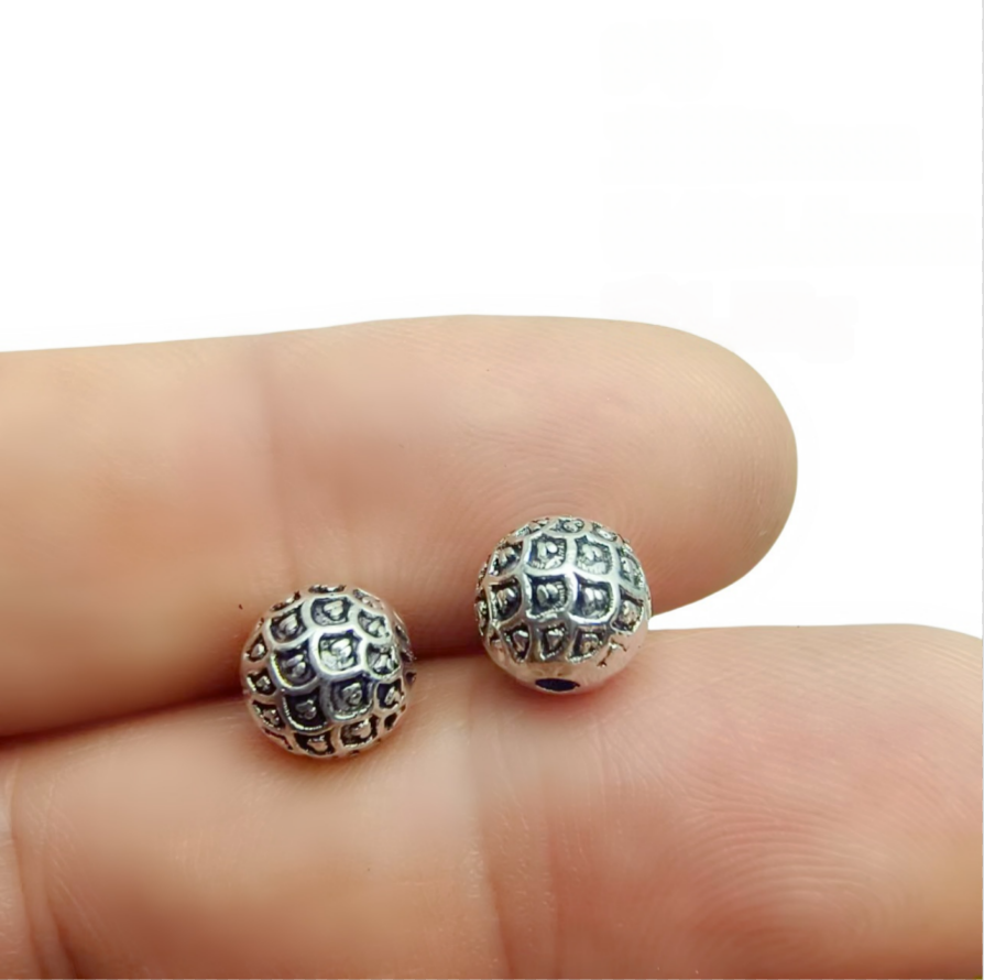 Antique Silver Spacer Beads