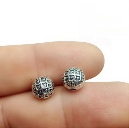 Antique Silver Spacer Beads