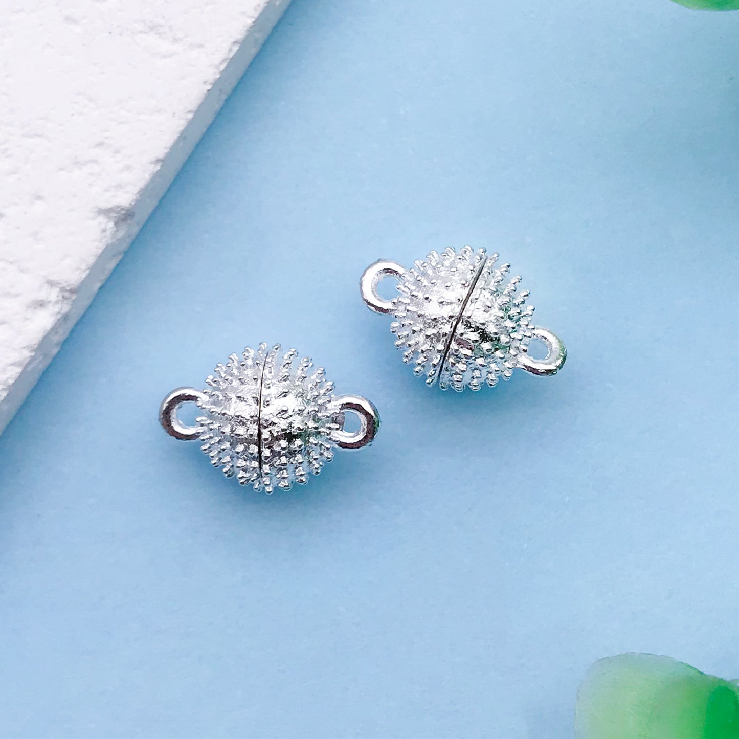 4pcs Cylinder Magnetic Clasps,  Closure Buckles