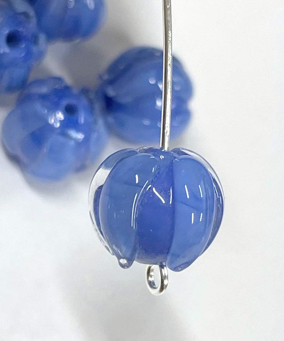 Lily of the Valley Flower Beads, Lampwork Beads, 12mm, 250pcs