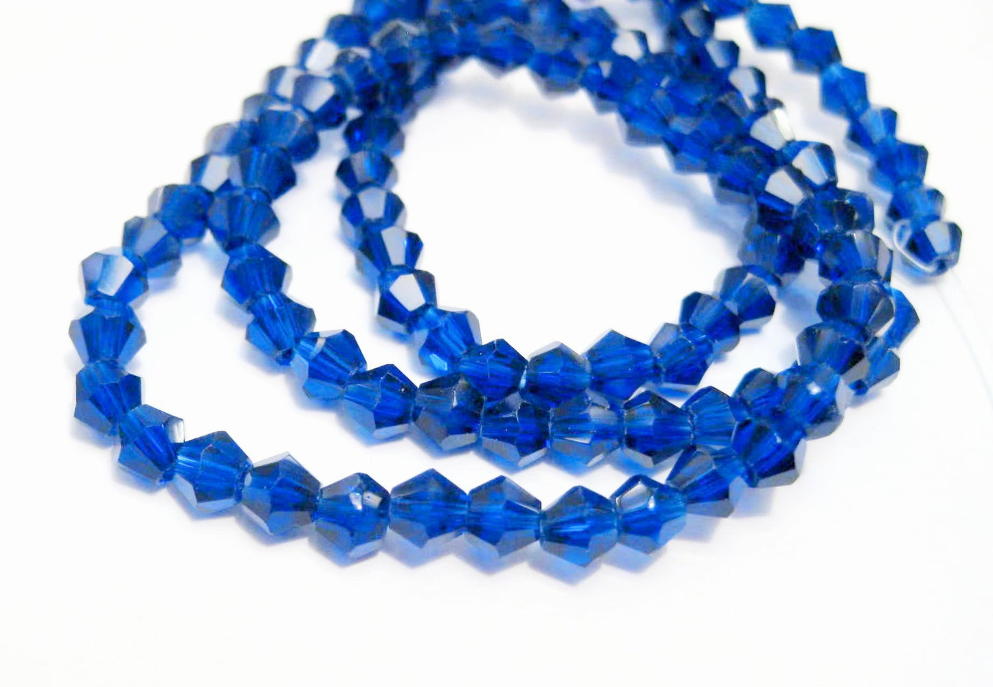 2mm,3mm,4mm,6mm, 8mm,  Bicone Glass beads, 50 strands