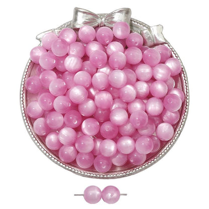 Cat Eye Resin Beads 8mm, 10mm, 500pcs