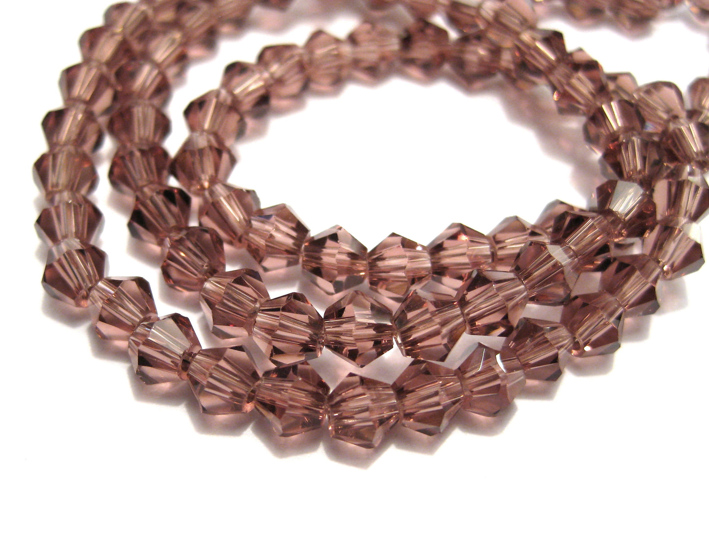 2mm,3mm,4mm,6mm, 8mm,  Bicone Glass beads, 50 strands