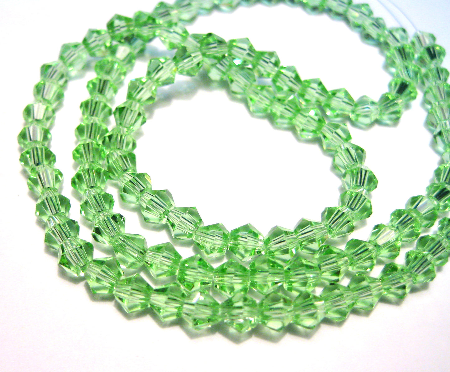 2mm,3mm,4mm,6mm, 8mm,  Bicone Glass beads, 50 strands