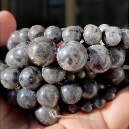 Natural Gemstone Beads, 4mm-12mm, Smooth Round ,1strand