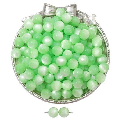 Cat Eye Resin Beads 8mm, 10mm, 500pcs