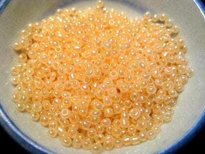 450 Grams Creamy Seed Beads 11/0 Glass Seed Beads 2mm