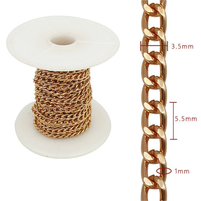 Aluminum Chain, 5.5-10mm, 1 Rolls