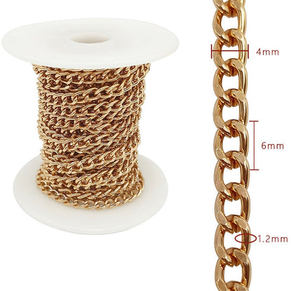 Aluminum Chain, 5.5-10mm, 1 Rolls