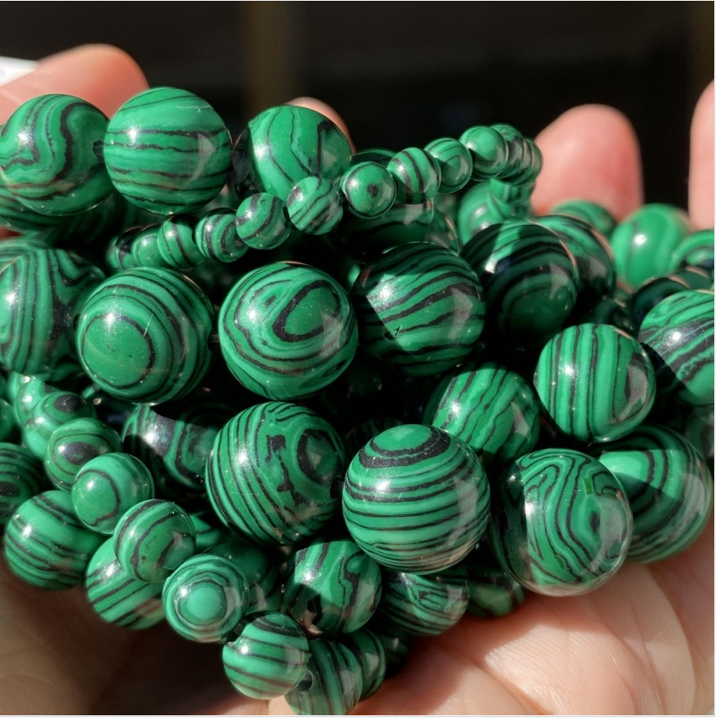 Natural Gemstone Beads, 4mm-12mm, Smooth Round ,1strand