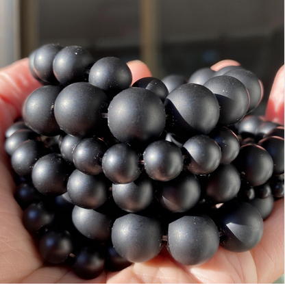 Natural Gemstone Beads, 4mm-12mm, Smooth Round ,1strand