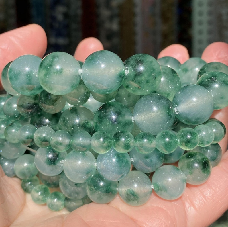 Natural Gemstone Beads, 4mm-12mm, Smooth Round ,1strand