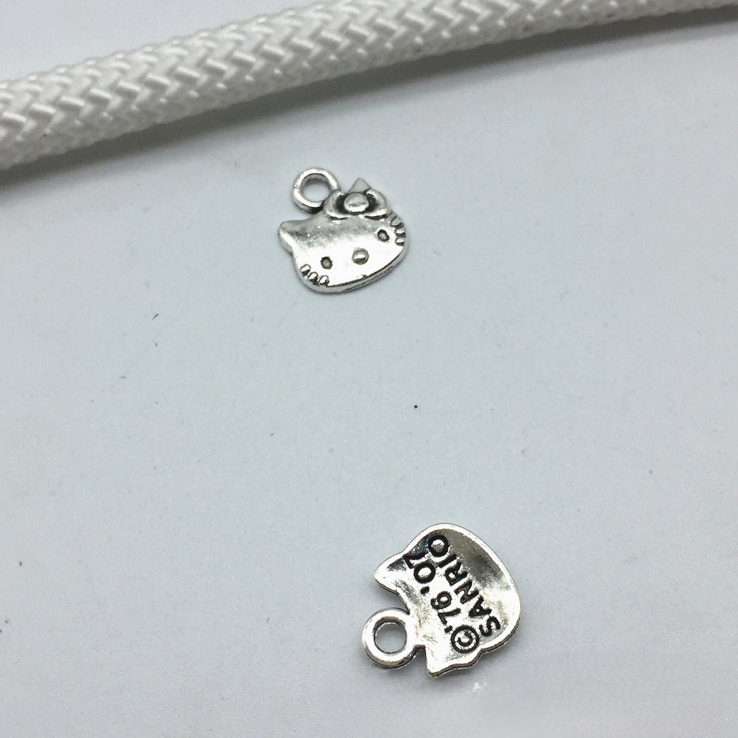 Antique Silver Cat Charms Pendant,500pcs