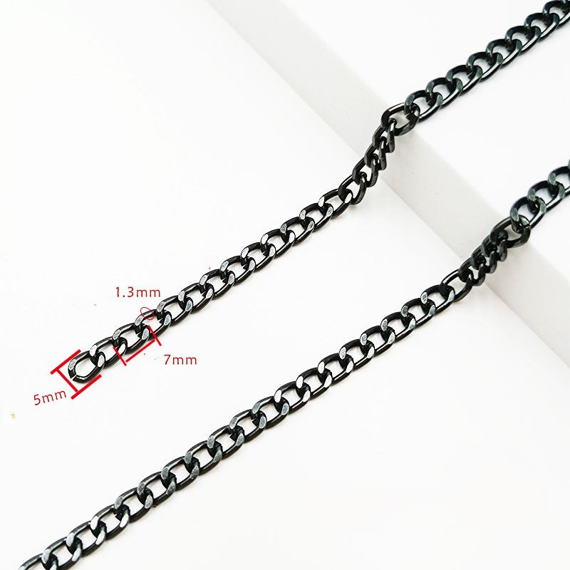 Aluminum chain, 3.5-8mm, 10 meters