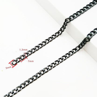 Aluminum chain, 3.5-8mm, 10 meters