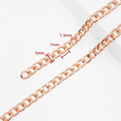 Aluminum chain, 3.5-8mm, 10 meters