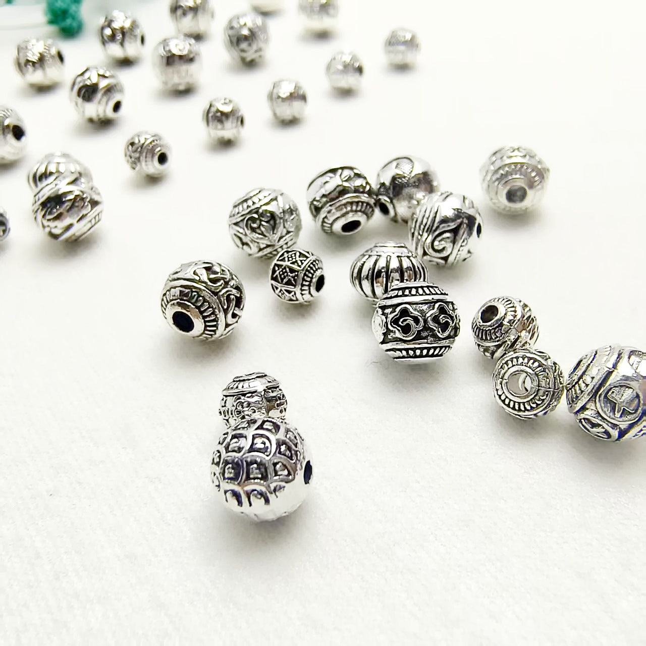 Antique Silver Spacer Beads