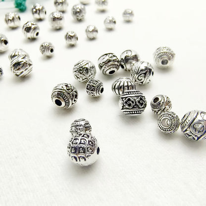 Antique Silver Spacer Beads