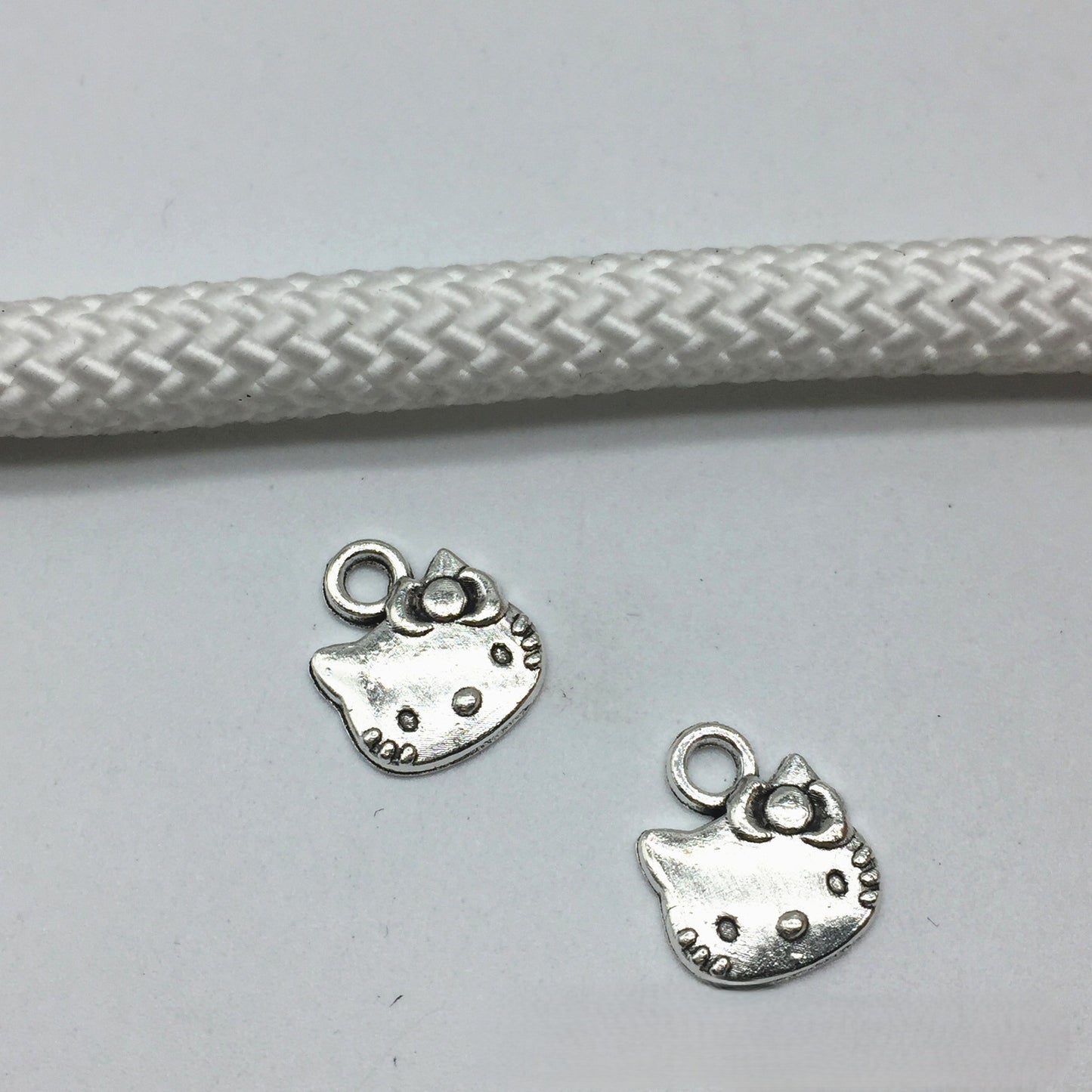Antique Silver Cat Charms Pendant,500pcs